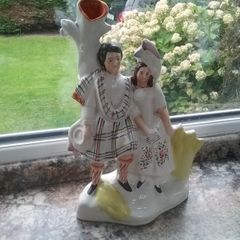 Antique Staffordshire  flatback