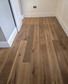 Laminated wood floor fitting