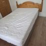 3 x Small double bed with headboard and mattress Image 3