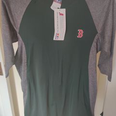 BNWT American Baseball Majestic Youth Featherweight Therma  Base 3/4 Sleeve Tech Fleece size M Postage included