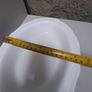 White oval Serving dish Image 2