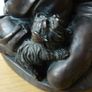 Bronze figurine table lamp Image 3