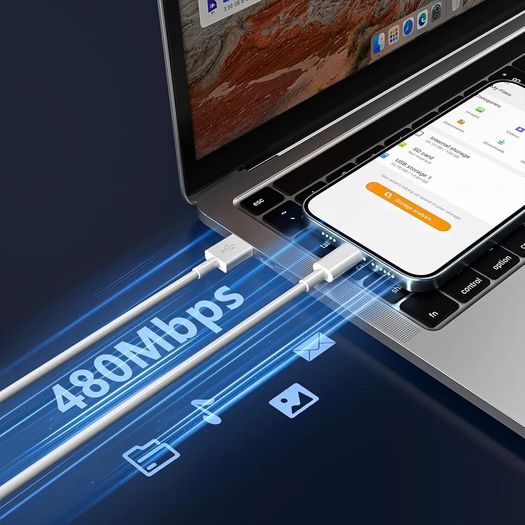 USB C Charger Cable  Pack USB to USBC Cable Type C Charger Fast Charging 3A Lead for iPhone 16 15 Pro Max Plus, Samsung Galaxy S25 S24 Ultra, Huawei, Google Pixel, for iPad Air