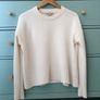 Allsaints Wool +cashmere Knitted Jumper Size Medium Image 8