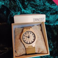 Wooden women's watch