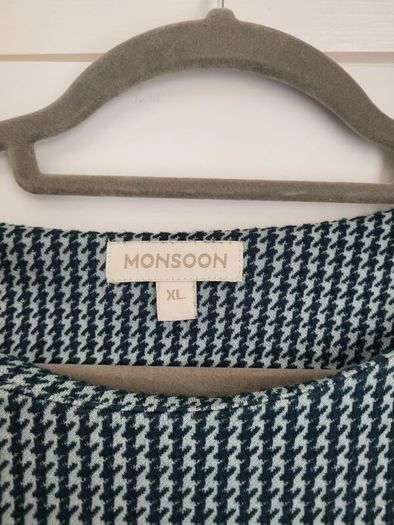 Monsoon Teal Dress  XL