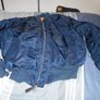 Alpha Industries MA-1 Bomber Jacket Blue Image 4