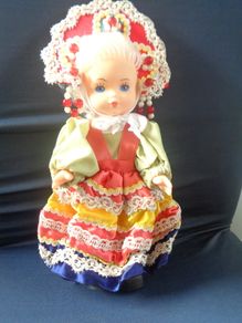 Eastern European Costume Doll for Sale