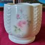 Vintage Donegal Parian China Rose Planter / Pot Made In Ireland Image 3