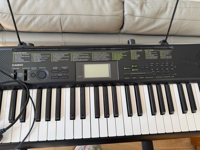 casio keyboard ctk-1100 & stand