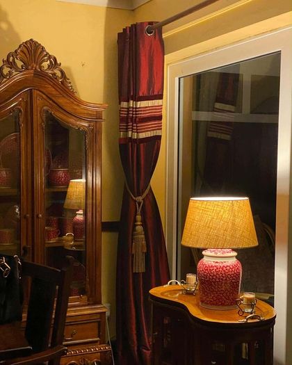 Nicholas Mosse Red Lawn Tall lamp . First quality in perfect condition. Further Reduced