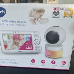 Vtech 5" Pan & Tilt video monitor with night light  good as new Dublin South