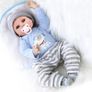 Reborn Dolls 22 inch 55 cm Soft Silicone Vinyl Reborn Baby Dolls Handmade Lifelike Cheap Reborn Baby Boy Children's Best Xmas Toy Birthday Gift (FREE POSTAGE) Image 2