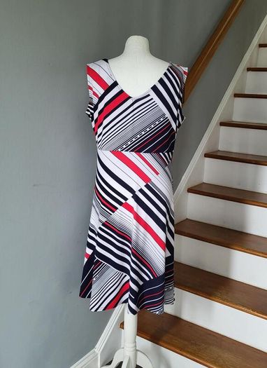 Marble summer dress, Size 14