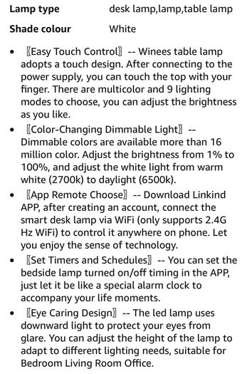 Wireless Desk lamp