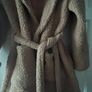 M&S Fluffy Hooded Dressing Gown Image 2