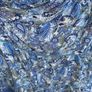 Ladies Cornflower Blue Paisley Printed Lace insert Midi Dress from Jessica Graaf Image 7