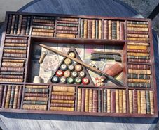 Wooden Framed Large Snooker Plague