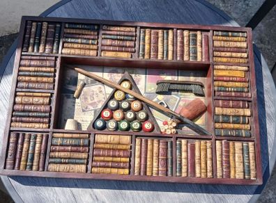 Wooden Framed Large Snooker Plague