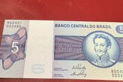 Brazil Banknote - 5 Cruzeiros
