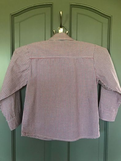 Boys long sleeved checked shirt aged 5-6 years