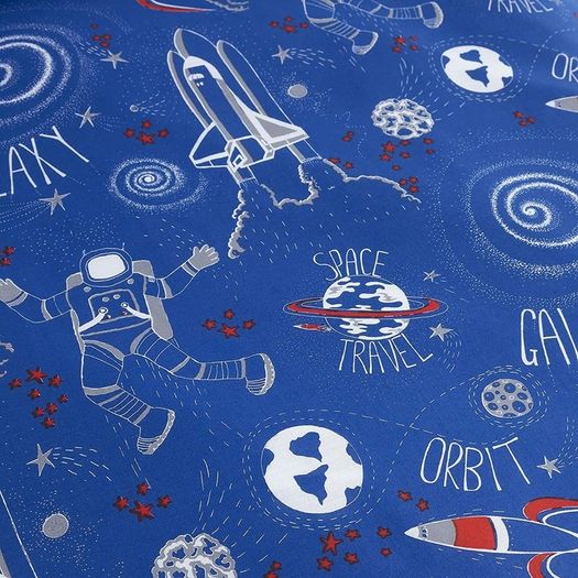 Sheets/Catherine Landsfield 'Space Adventure' Fitted Double Sheet