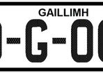 Carbon Effect Number plates