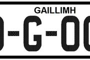 Carbon Effect Number plates