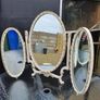Vintage Triple Dressing Table Mirror Image 2