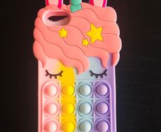 Push pop bubble unicorn iPhone 7/8/SE 2 case