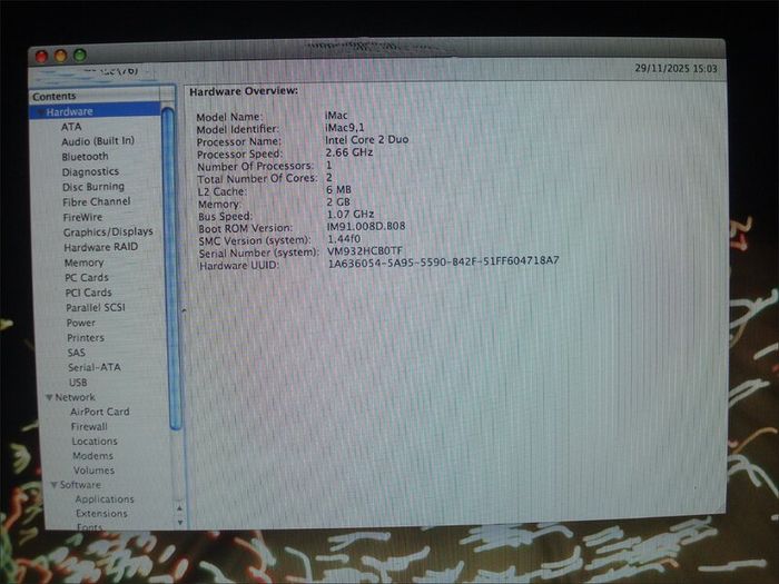 Apple iMac - 20" - 2008 Model