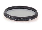 58mm  ND Filter Neutral Density Adjustable From ND2 to ND400