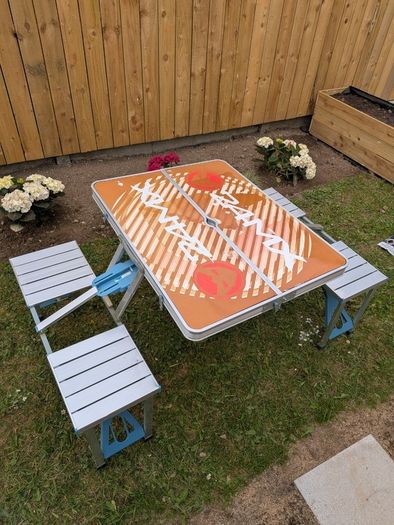 portable outdoor table