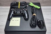 Sony PlayStation 4 Pro 1TB Low FW 12.00 Console PS4 Black Controller Tested (1)