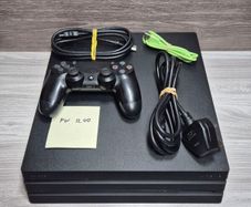 Sony PlayStation 4 Pro 1TB Low FW 12.00 Console PS4 Black Controller Tested (1)