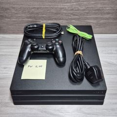 Sony PlayStation 4 Pro 1TB Low FW 12.00 Console PS4 Black Controller Tested (1)