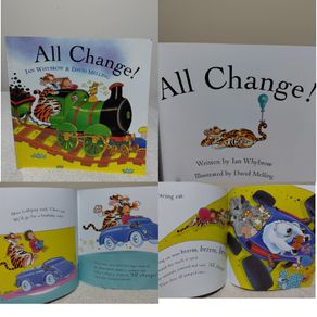 All Change Story Book By Ian Whybrow