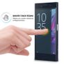Sony Xperia X F5121 - Anti Scratch Clear HD Tempered Glass Screen Protector Image 2