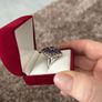 silver ladies ring Image 3