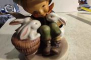 Rare find  Hummel  Stamped Western Germany, "Playmates", Goebel figurine Vintage, 4 inches high, Vintage antique collectible