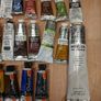 Winsor & Newton Oil Paint Bundle over 20+ Tubes and Medium Great Starter Set Image 3
