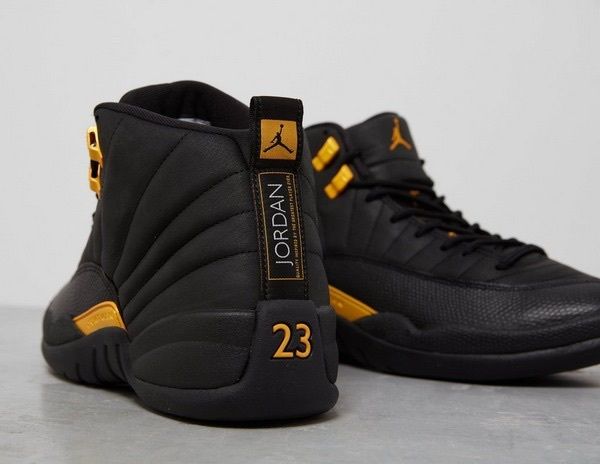 Air Jordan 12  Retro Black/Taxi