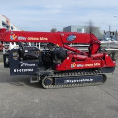 UNIC URW -376 Spider crane