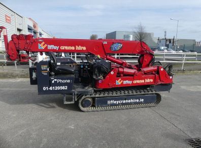 UNIC URW -376 Spider crane