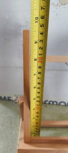Small Wooden  Easel Or Book Stand.