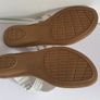 Hush Puppies Ladies Oni Nishi White Leather Sandals New With Box UK3 CAN POST Image 4