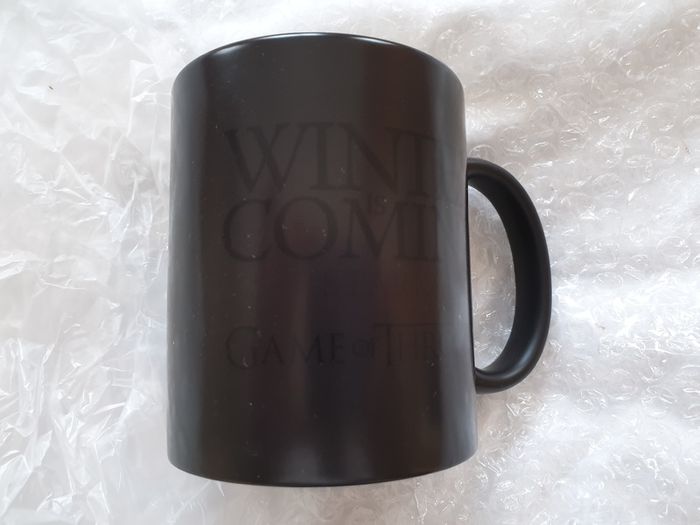 Official Game Of Thrones Stark Heat Sensitive Mug Brand New