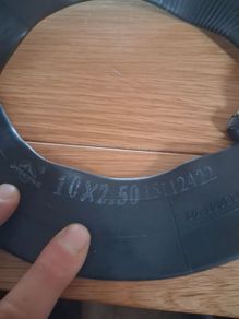 e-scooter 10 inch (10x2.50) fits kukurin g3 pro