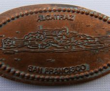 Elongated Coin - Alcatraz (San Francisco, California)