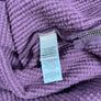 L.L Bean Birchwood Brushed Crewneck Waffle Top - Womens Size M Image 9